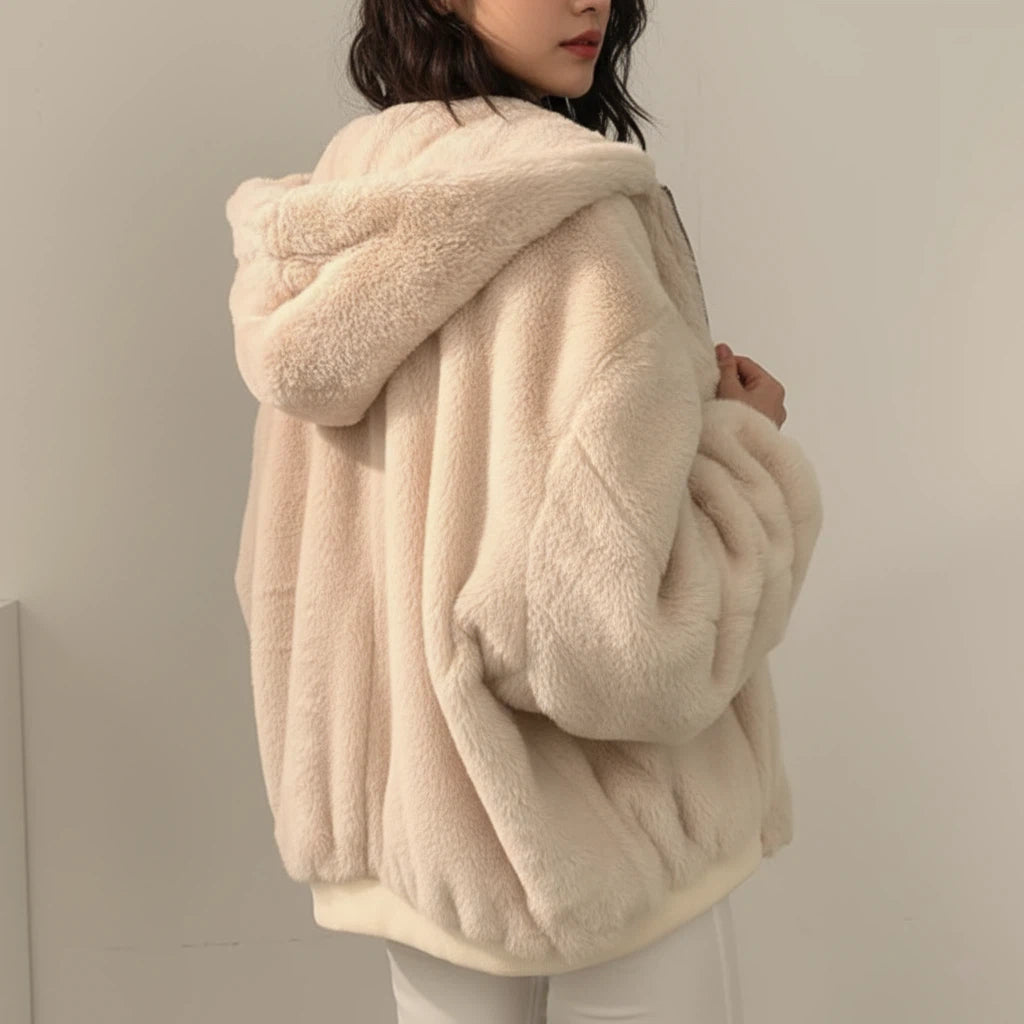 Kurtka Zimowa Damska Dwustronna z Miękkim Ociepleniem | Codzienny Styl