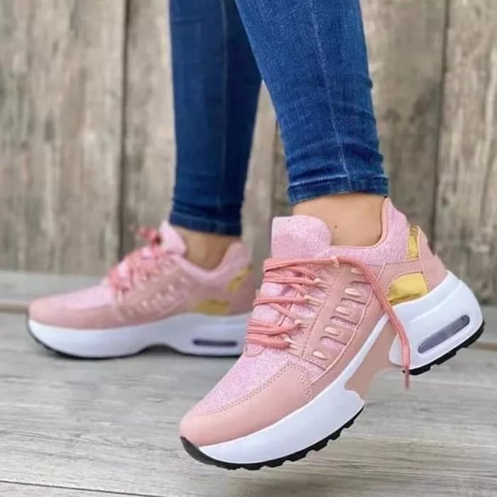 Sneakersy Damskie Ortopedyczne z Amortyzacją | Lekkie i Wygodne