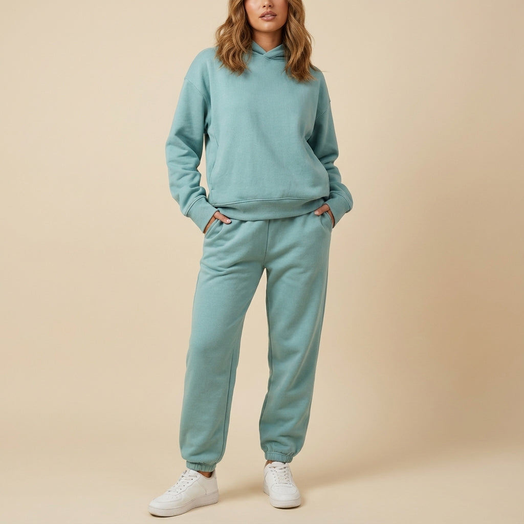 Komplet dresowy damski z kapturem | Na co dzień
