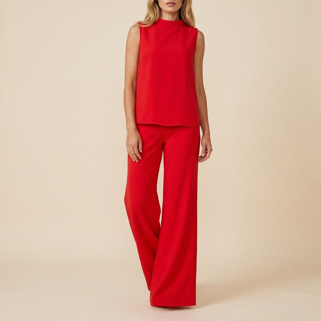 Kombinezon damski letni bez rękawów | Styl codzienny