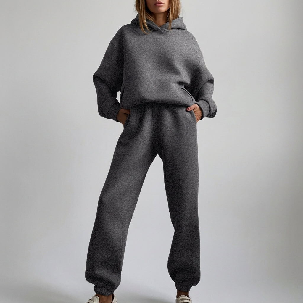 Komplet dresowy damski z kapturem | Na co dzień