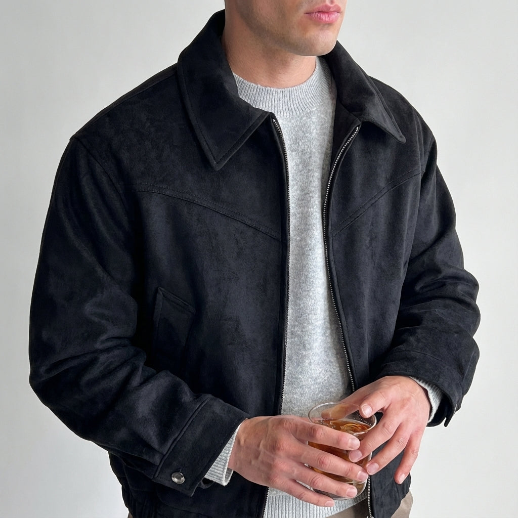 Kurtka męska miejska klasyczny krój | Codzienne użytkowanie