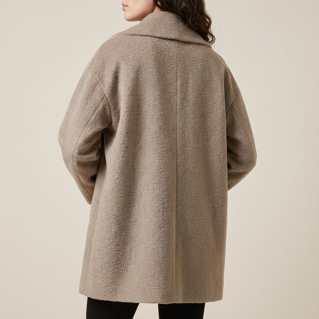 Płaszcz zimowy damski klasyczny krój | Codzienne noszenie