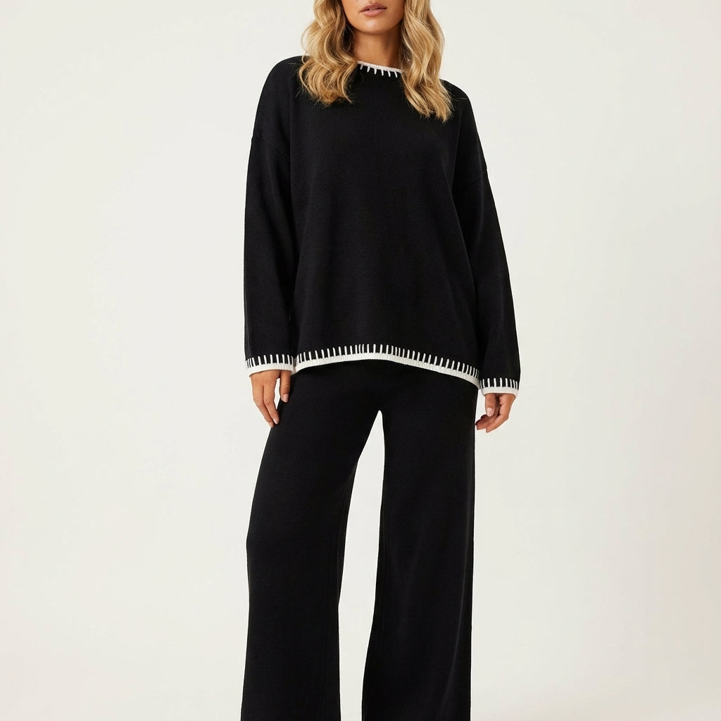 Zestaw damski luźny krój codzienny | Styl miejski