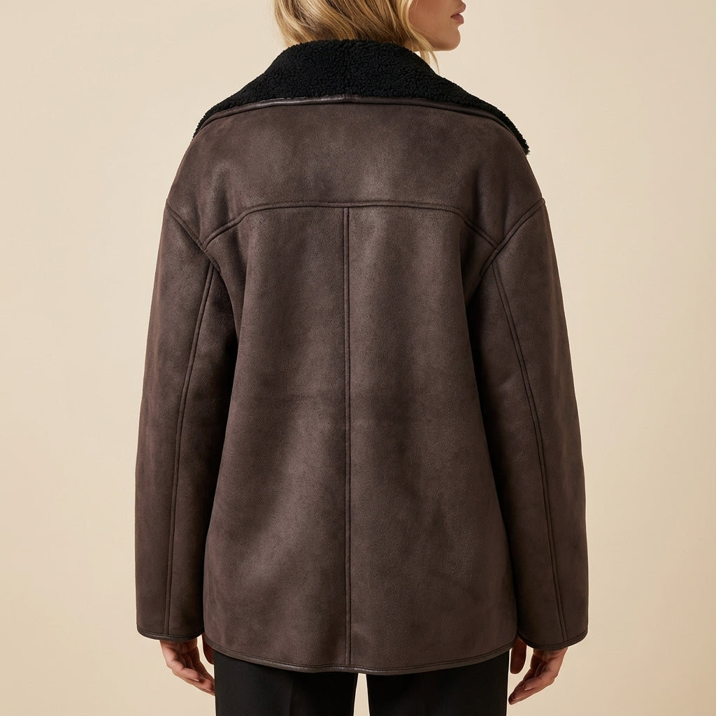 Kurtka Zimowa Damska Czarna Outdoor | Miejski Styl