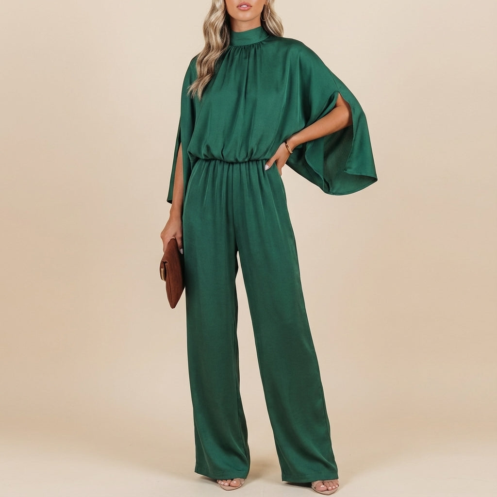 Kombinezon damski letni o luźnym kroju | Spacer miejski