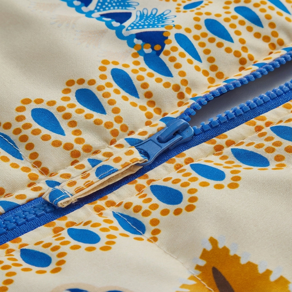 Kurtka Zimowa Damska Boho Wzór | Styl Miejski Na Co Dzień