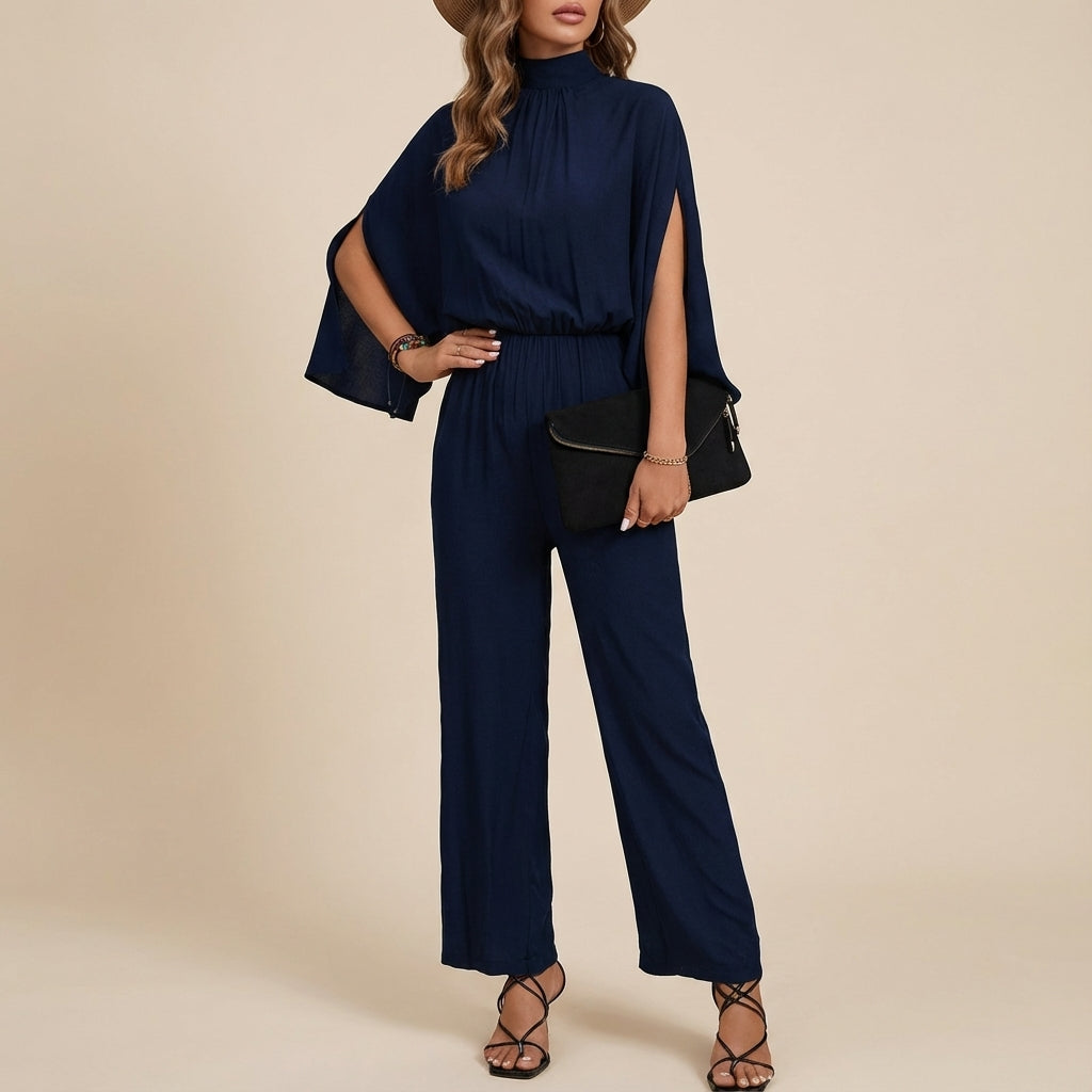 Kombinezon damski letni o luźnym kroju | Spacer miejski