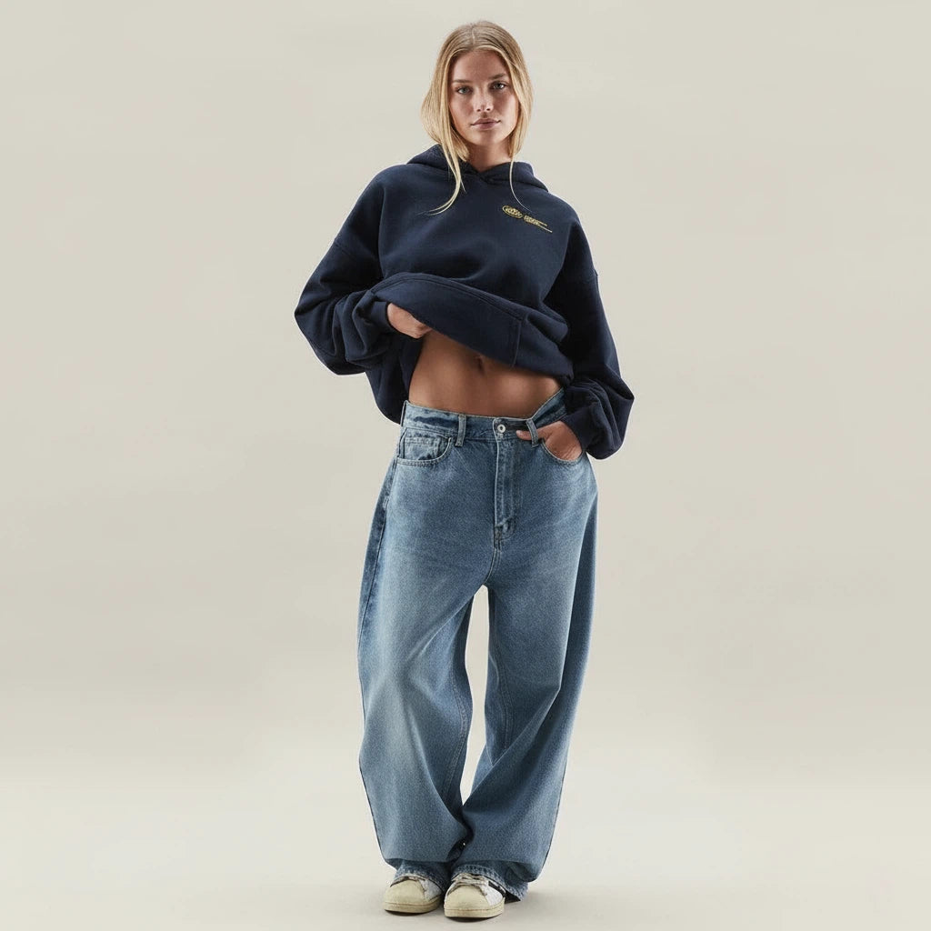 Bluza Damska z Kapturem Layla | Ciepła i Wygodna na Co Dzień