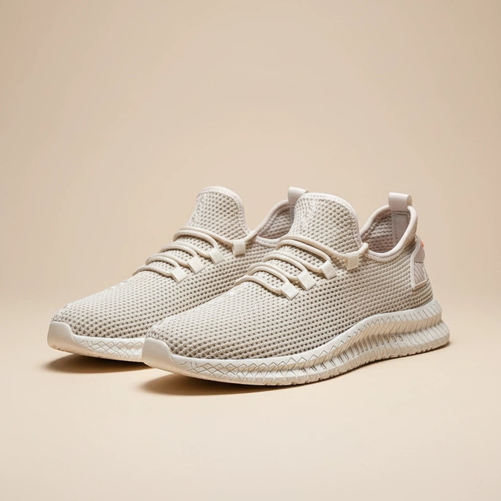 Buty Sportowe Męskie Lekkie Sneakersy z Siateczki | Na Co Dzień