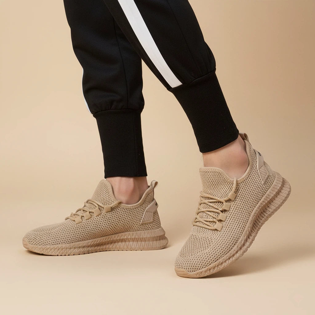 Buty Sportowe Męskie Lekkie Sneakersy z Siateczki | Na Co Dzień