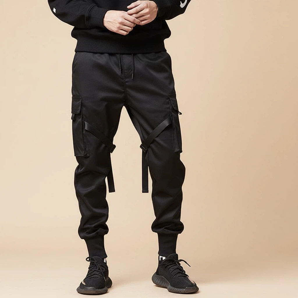 Joggery Męskie Cargo Taktyczne Techwear | Styl Codzienny