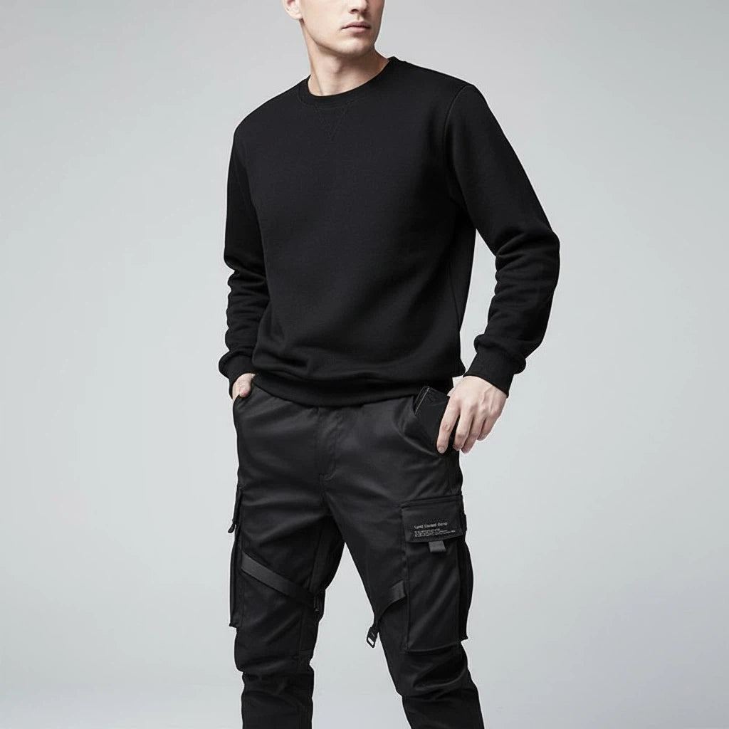 Joggery Męskie Cargo Taktyczne Techwear | Styl Codzienny