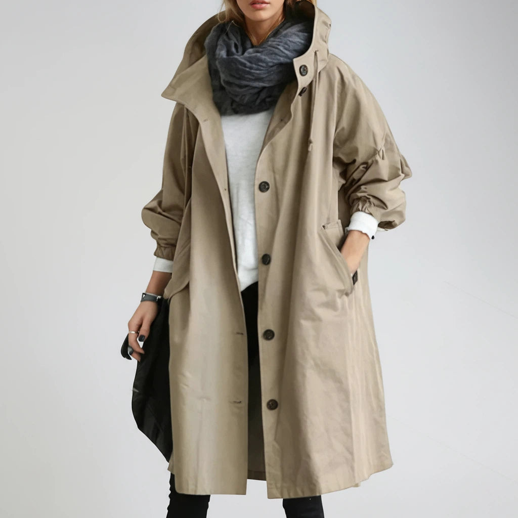 Płaszcz Przeciwdeszczowy Damski Wodoodporny | Styl i Ochrona Na Deszcz
