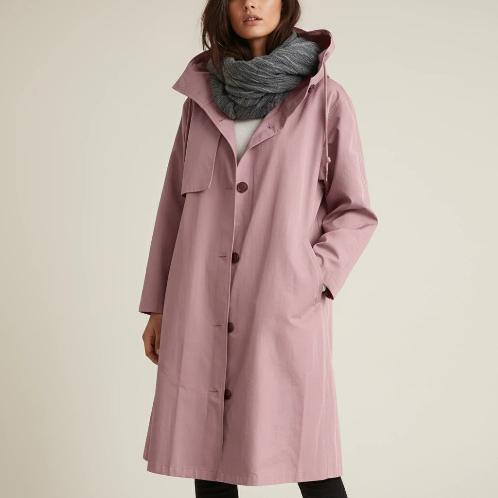 Płaszcz Przeciwdeszczowy Damski Wodoodporny | Styl i Ochrona Na Deszcz