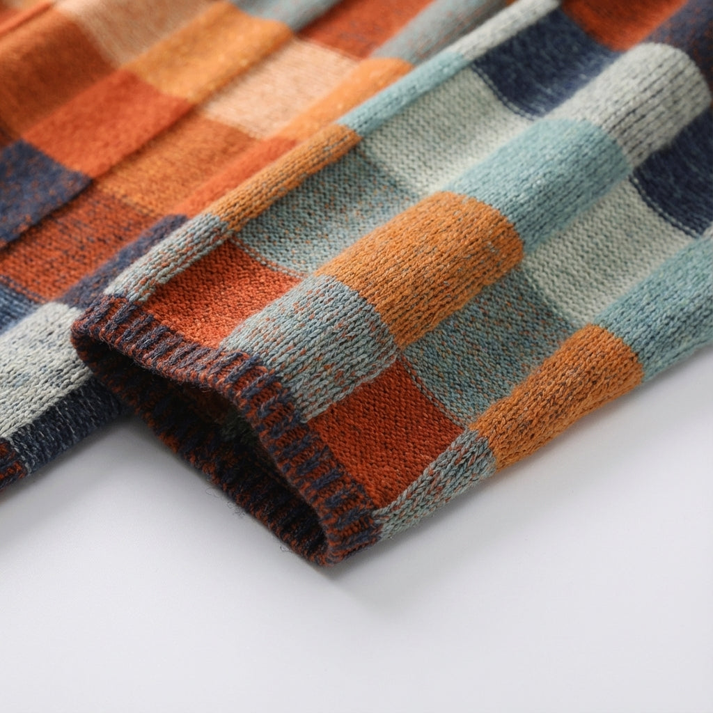 Sweter damski z golfem o prostym kroju | Styl codzienny