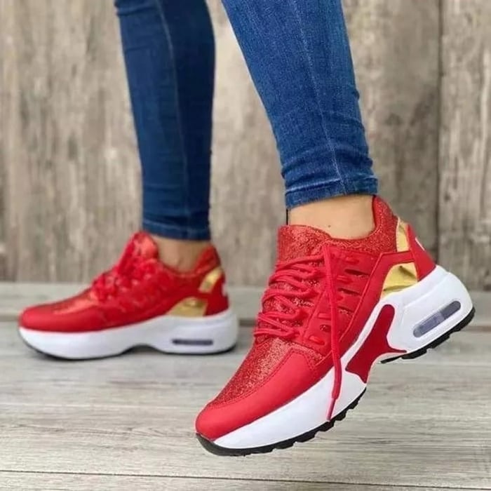 Sneakersy Damskie Ortopedyczne z Amortyzacją | Lekkie i Wygodne