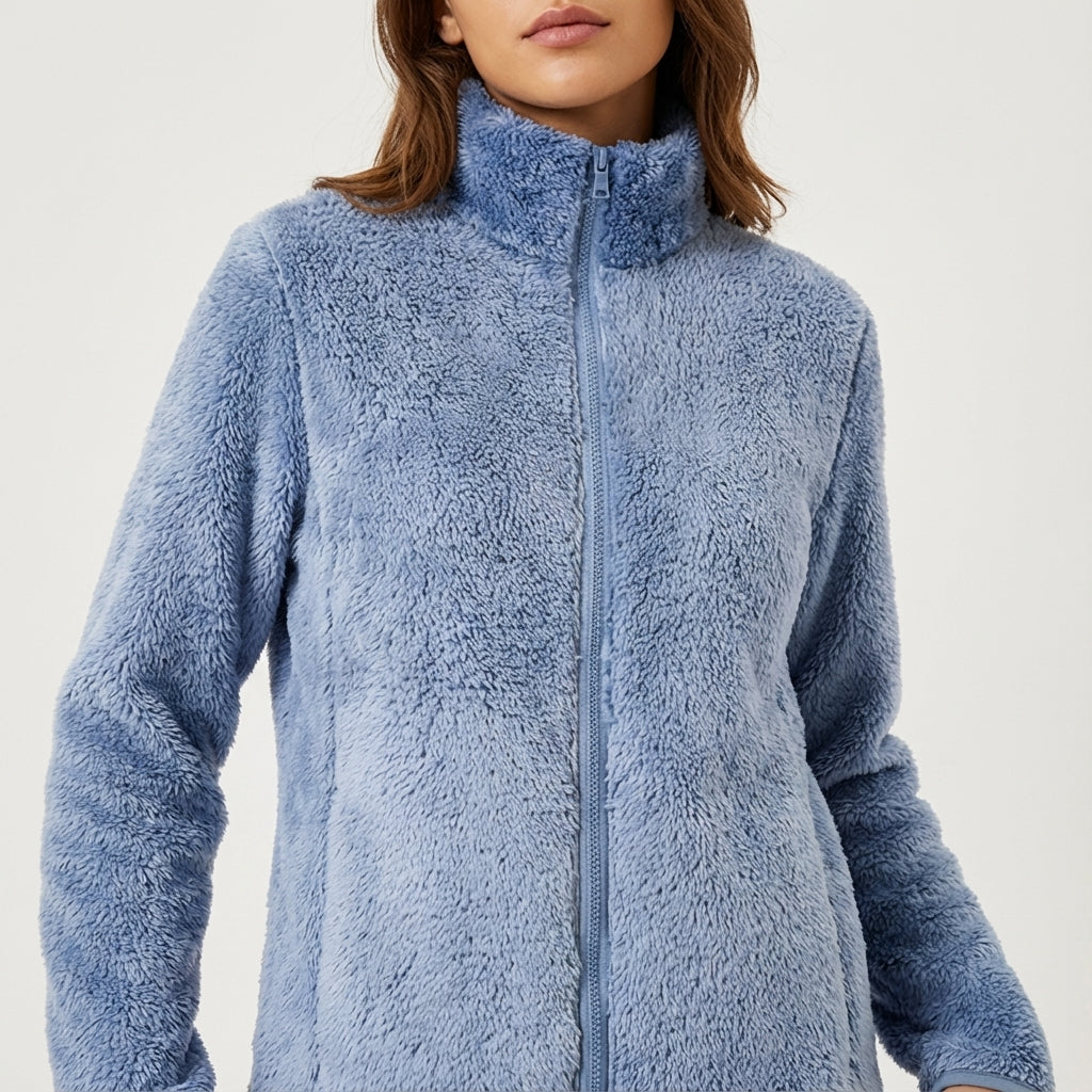 Kamizelka Damska z Zamkiem Prosty Krój | Codzienne Użytkowanie