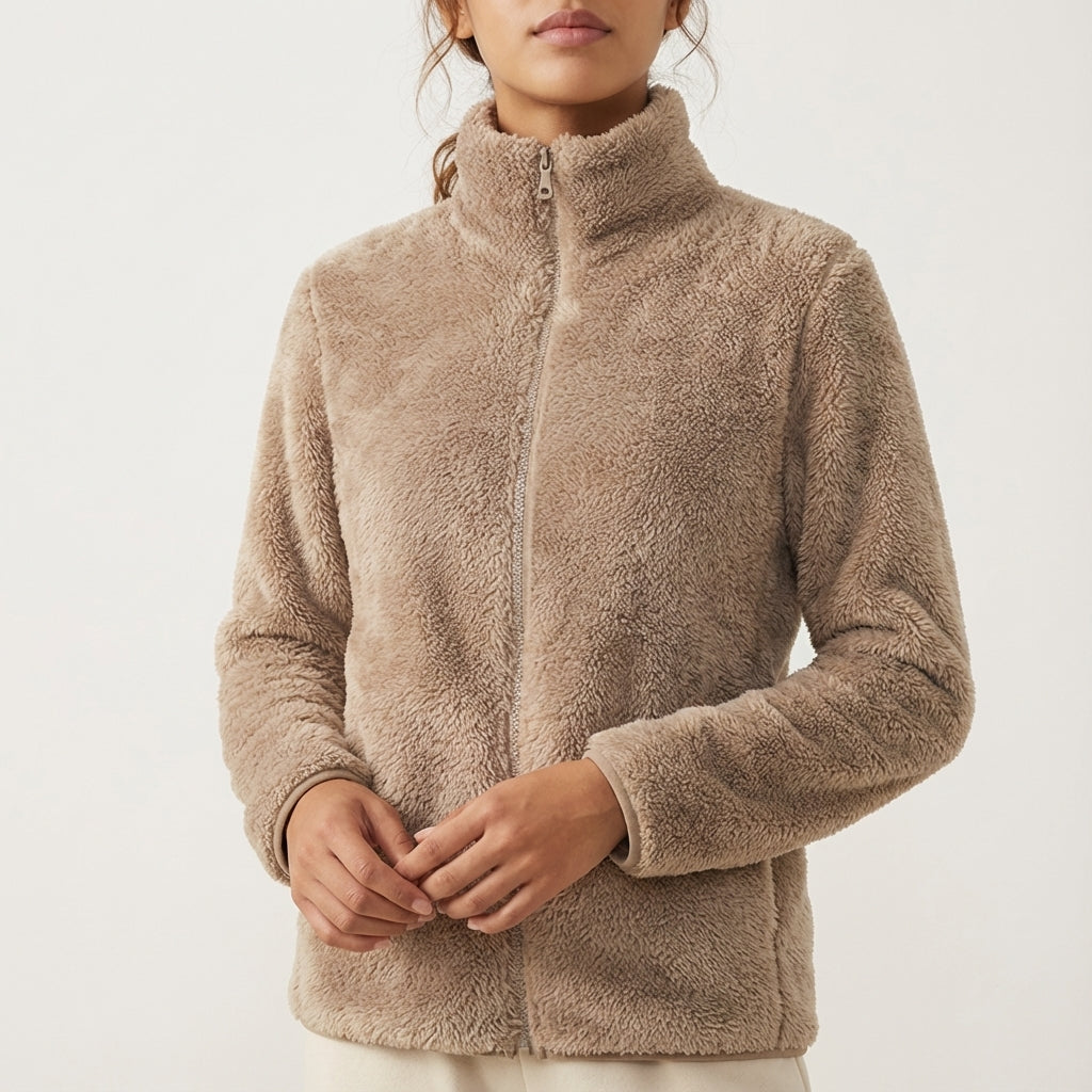 Kamizelka Damska z Zamkiem Prosty Krój | Codzienne Użytkowanie