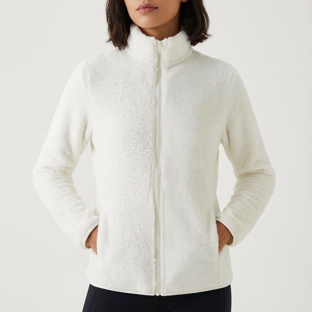 Kamizelka Damska z Zamkiem Prosty Krój | Codzienne Użytkowanie