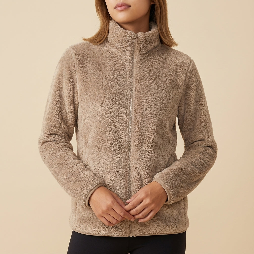 Kamizelka Damska z Zamkiem Prosty Krój | Codzienne Użytkowanie