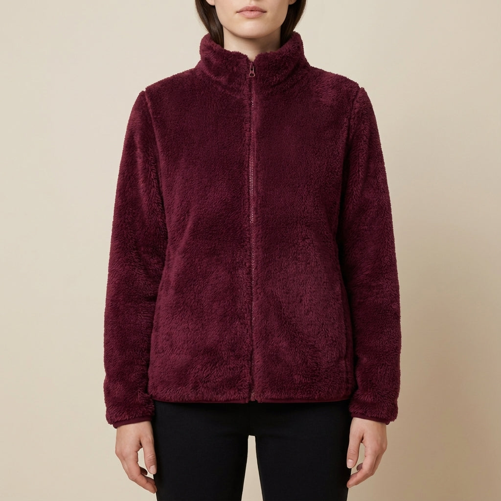 Kamizelka Damska z Zamkiem Prosty Krój | Codzienne Użytkowanie