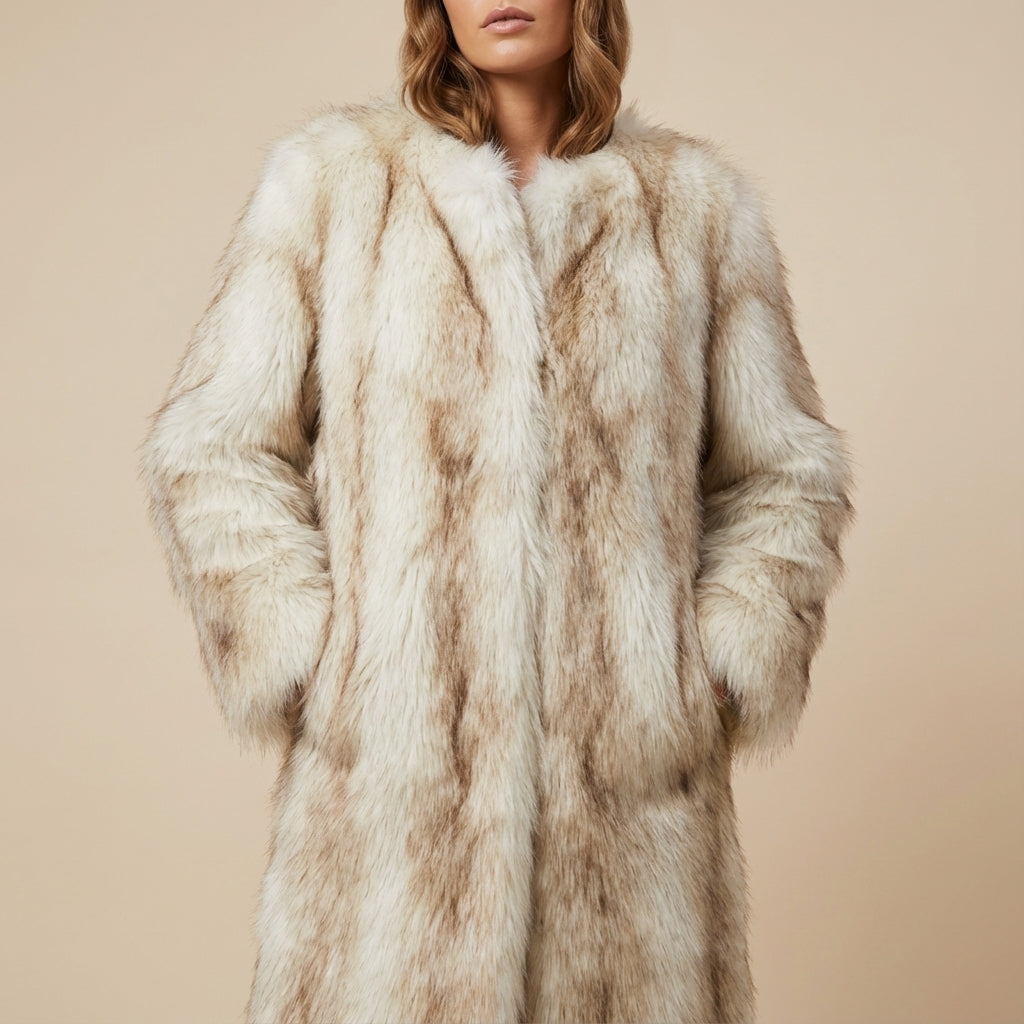 Kurtka damska zimowa z ozdobnym wykończeniem | Codzienne użytkowanie