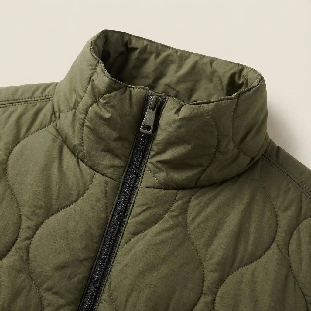 Kamizelka Damska Pikowana z Półrękawami | Styl Codzienny