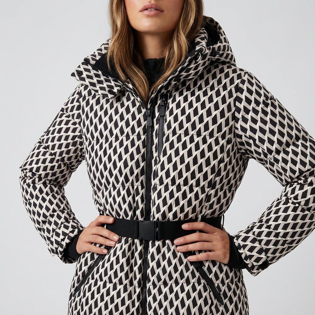 Kurtka Damska Zimowa z Kapturem | Styl Miejski na Zimę