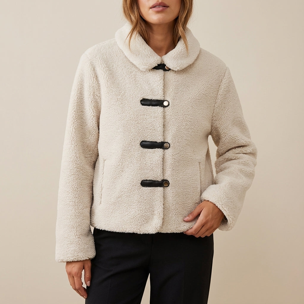 Kurtka Damska Pluszowa Zimowa | Styl Codzienny