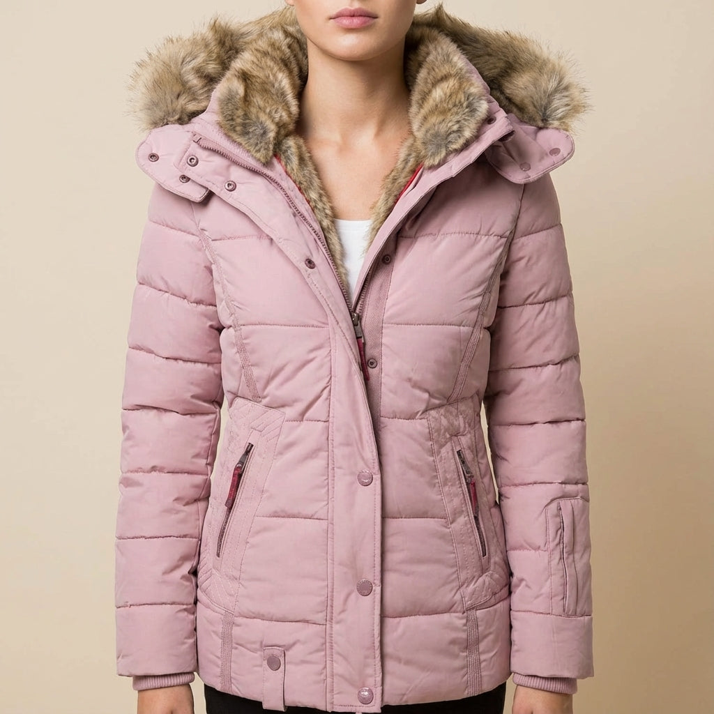 Kurtka Zimowa Damska z Kapturem | Na Zimowe Dni