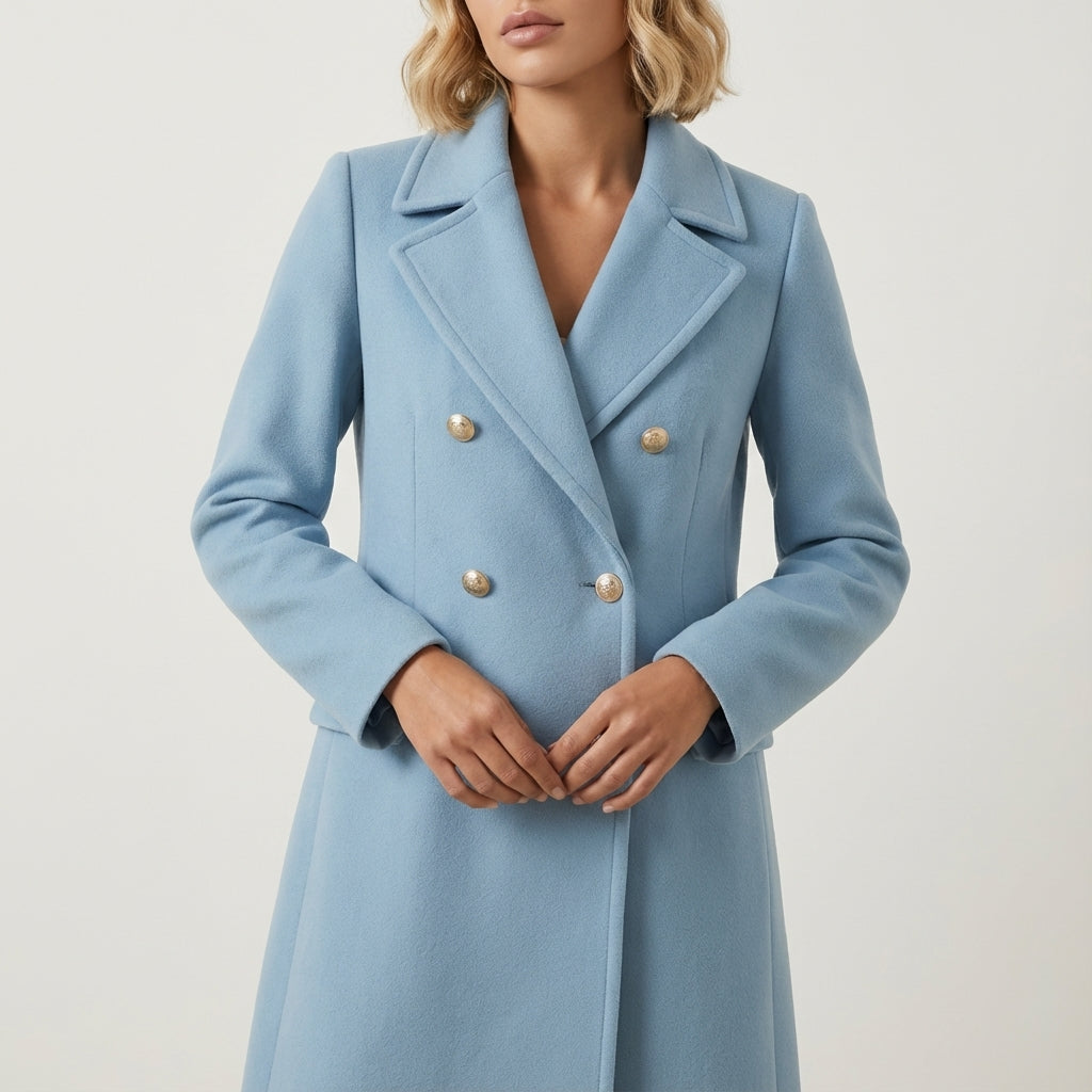 Płaszcz zimowy damski klasyczny krój | Codzienne noszenie