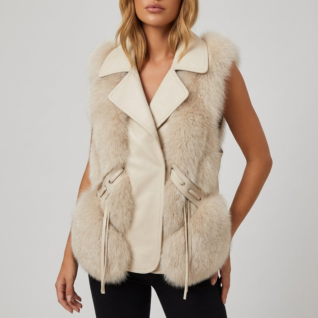 Kamizelka Damska Bezrękawnik | Styl Codzienny