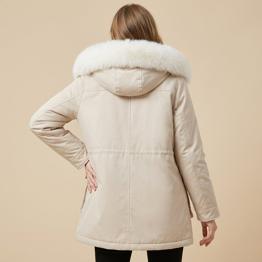 Kurtka Zimowa Damska Miejski Fason | Na Chłodne Dni