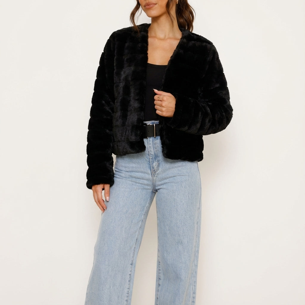 Kurtka Damska Krótka Miejski Fason | Na Co Dzień