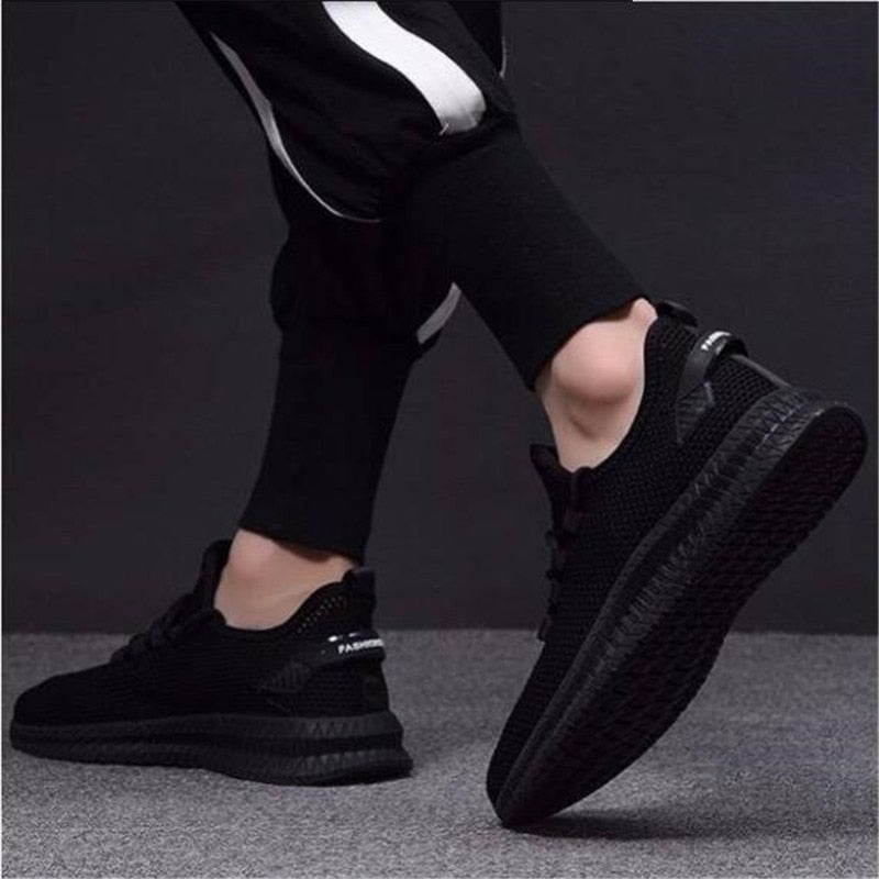 Buty Sportowe Męskie Lekkie Sneakersy z Siateczki | Na Co Dzień