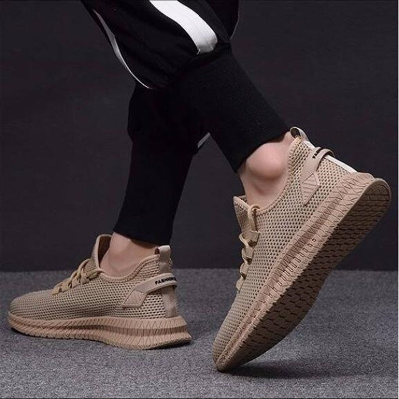 Buty Sportowe Męskie Lekkie Sneakersy z Siateczki | Na Co Dzień