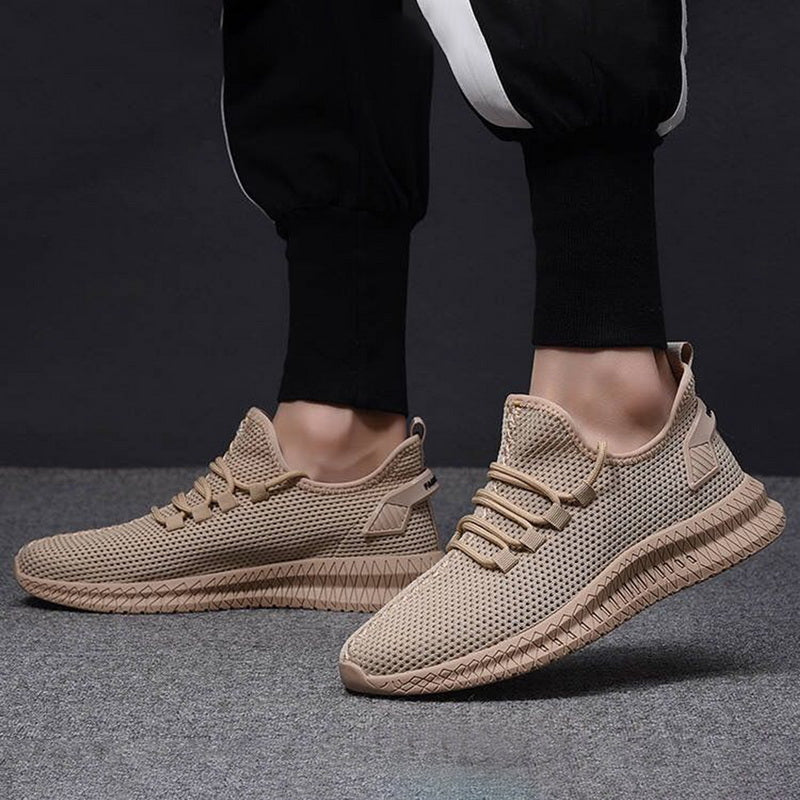 Buty Sportowe Męskie Lekkie Sneakersy z Siateczki | Na Co Dzień