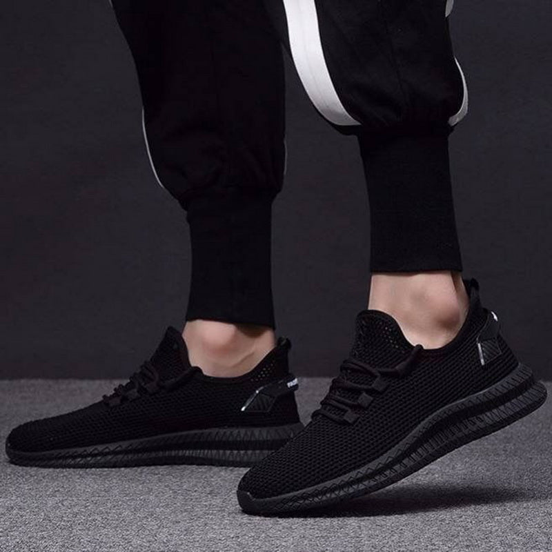 Buty Sportowe Męskie Lekkie Sneakersy z Siateczki | Na Co Dzień