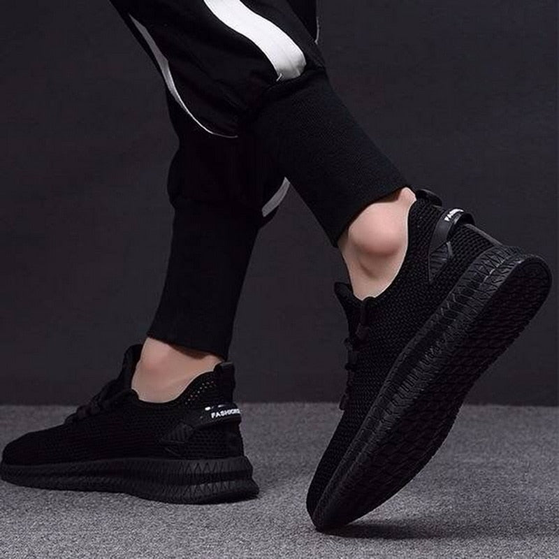 Buty Sportowe Męskie Lekkie Sneakersy z Siateczki | Na Co Dzień