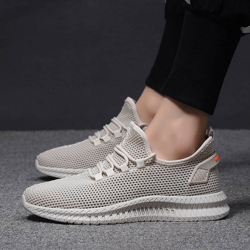 Buty Sportowe Męskie Lekkie Sneakersy z Siateczki | Na Co Dzień