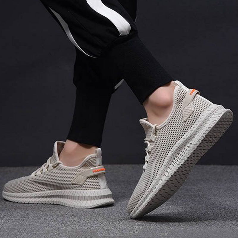 Buty Sportowe Męskie Lekkie Sneakersy z Siateczki | Na Co Dzień