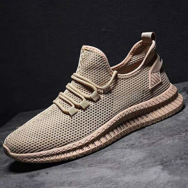 Buty Sportowe Męskie Lekkie Sneakersy z Siateczki | Na Co Dzień
