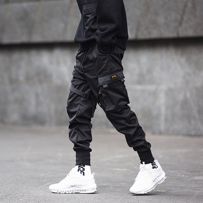 Joggery Męskie Cargo Taktyczne Techwear | Styl Codzienny