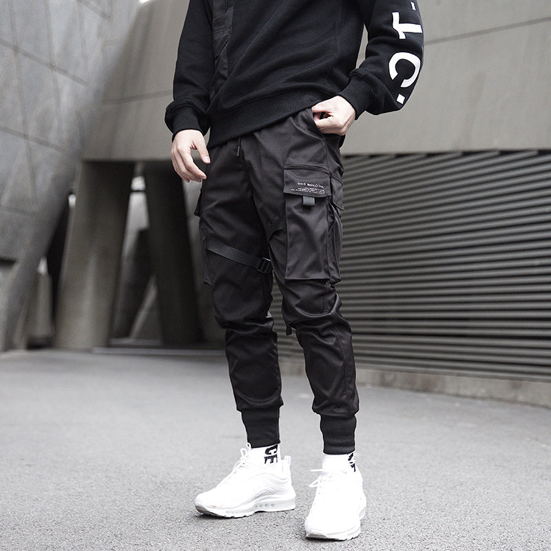 Joggery Męskie Cargo Taktyczne Techwear | Styl Codzienny