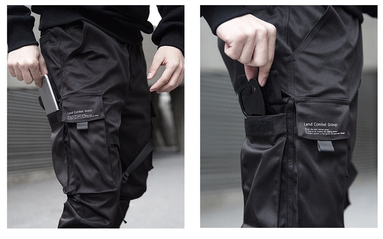 Joggery Męskie Cargo Taktyczne Techwear | Styl Codzienny