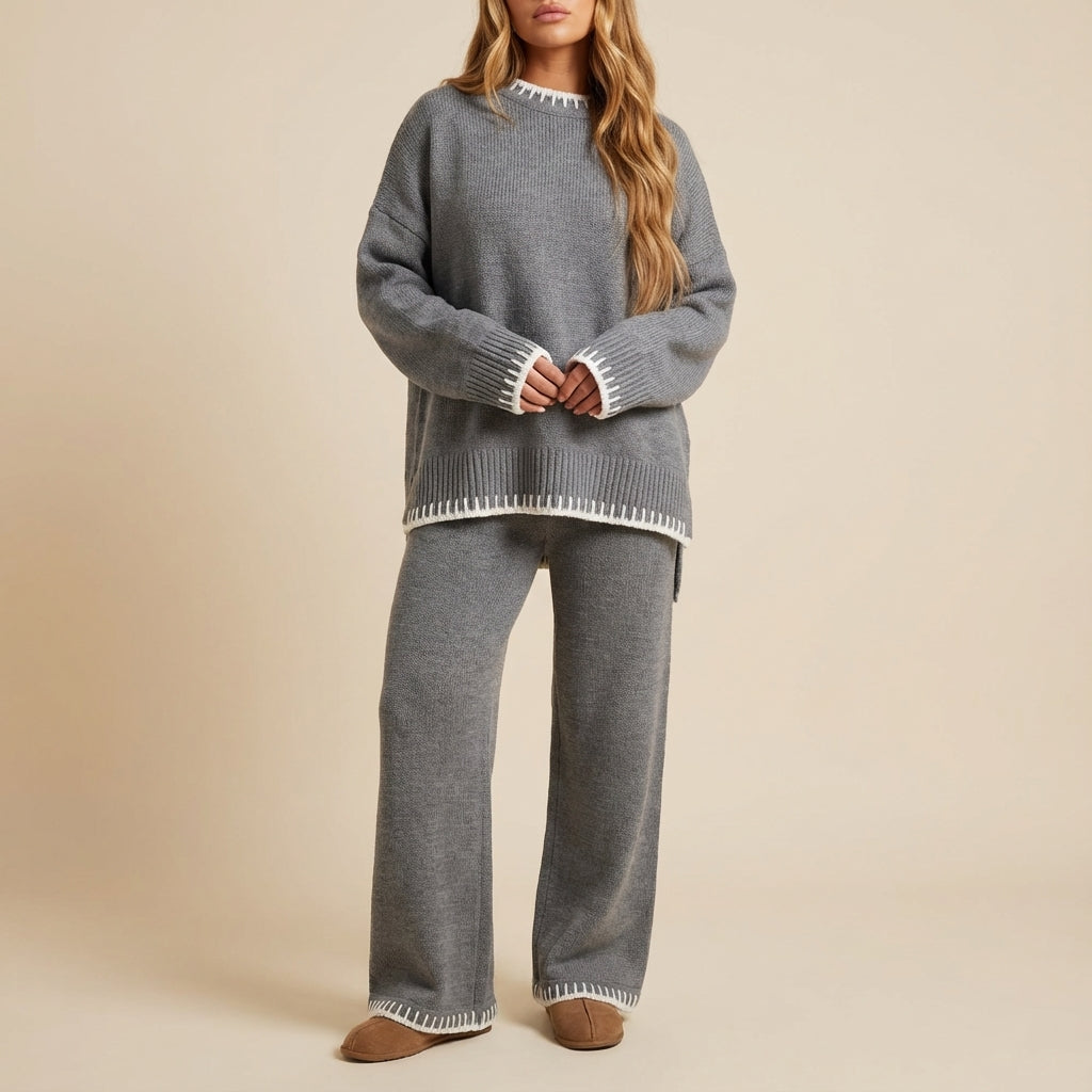 Zestaw damski luźny krój codzienny | Styl miejski