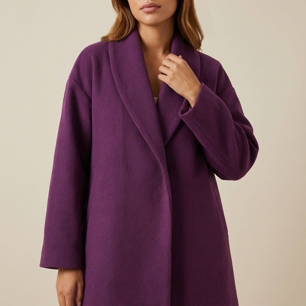 Płaszcz zimowy damski klasyczny krój | Codzienne noszenie