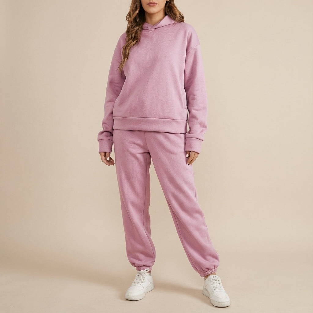 Komplet dresowy damski z kapturem | Na co dzień