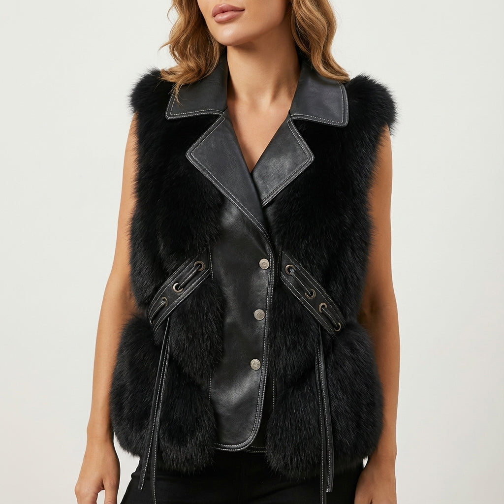 Kamizelka Damska Bezrękawnik | Styl Codzienny